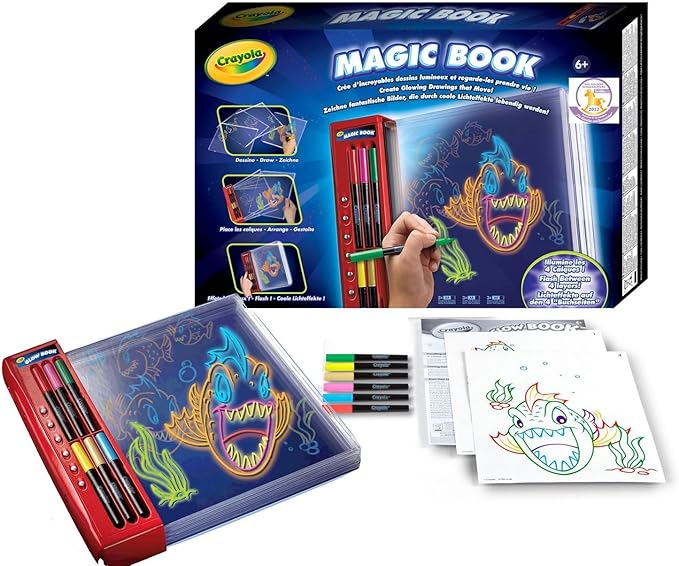 CRAYOLA Magic Book Book Kids �Glow books (Book, Boy/Girl