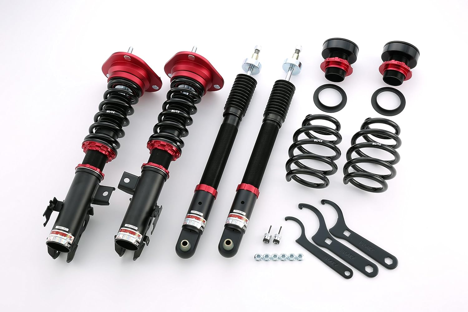 Blitz ブリッツ 車高調 レンチ付 オーリス Zre186h Nre185h ダンパー サスペンション フロント リア 4本セット 全長調整式 減衰力32段調整 Damper Zz R 車高調キット 車 バイク Amazon
