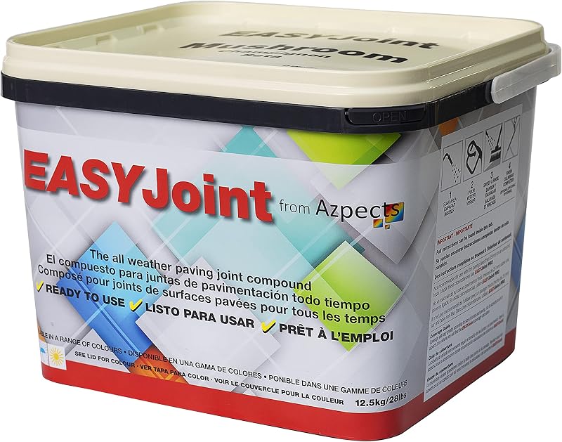 Azpects EASYJoint Patio Sand Ready Mixed Paving Jointing Compound Mushroom