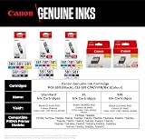 Canon CLI-581XXL Ink Cartridge Multipack Black Cyan Magenta Yellow XXL 4 Pack view 3