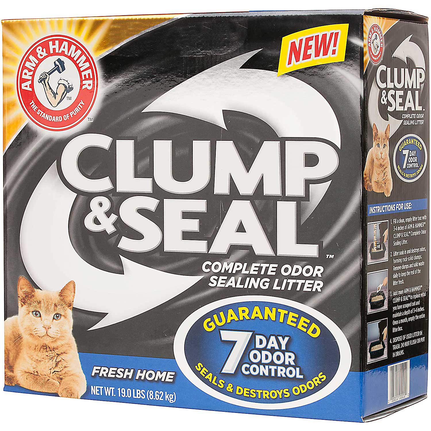 Arm & Hammer Clump & Seal Clumping Litter Fresh Home The Cat Site