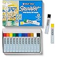 SAKURA Cray-Pas Specialist Oil Pastel Set - Soft Oil Pastels for Artists - 12 Colors