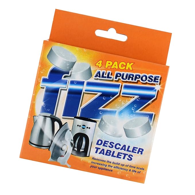 4x New Limescale Descaling Cleaning Tablets Coffee Machine Kettle Iron