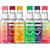 SodaStream - Bubly Fruit Drops | Zero Calories | Variety Pack, New Flavors added, Pack of 6 (8 Fl Oz)