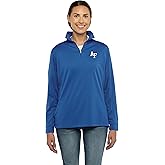 Vantage Apparel NCAA womens Women's Collegiate Micro Mesh Performance Team Color 1/4 Zip Pullover