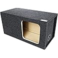Atrend 15KSV 15" Single Vented Square Subwoofer Enclosure for Square Subwoofers (e.g. Kicker L5 and L7 Subwoofers)
