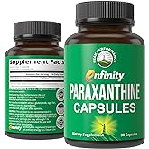 Paraxanthine Capsules for Clean, Jitter Free Energy. Enfinity Paraxanthine Supplement. Known for Focus, Concentration, and Productivity. Plus Great for A Pre Workout. For Men & Women. Nootropic Pills