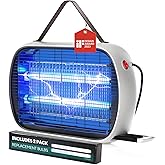 Buzbug Bug Zapper Indoor for 5000 Sq. Ft., 20W Instant Electric Mosquito Zapper, High-Voltage Fly Zapper, Fruit Fly Traps Fly