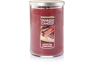 Yankee Candle, Sparkling Cinnamon Scented Candle, 22oz Large 2-Wick Tumbler with up to 110 Hour Burn Time