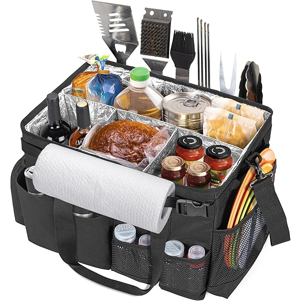 REDCAMP Sac de transport robuste pour réchaud de camping - Accessoires de barbecue à gaz