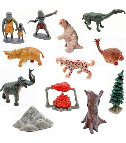 THE HUMAN FIGURE ・ANIMALS 2冊セット Amazon.com: Safari Ltd. Evolution of Man Set - Detailed