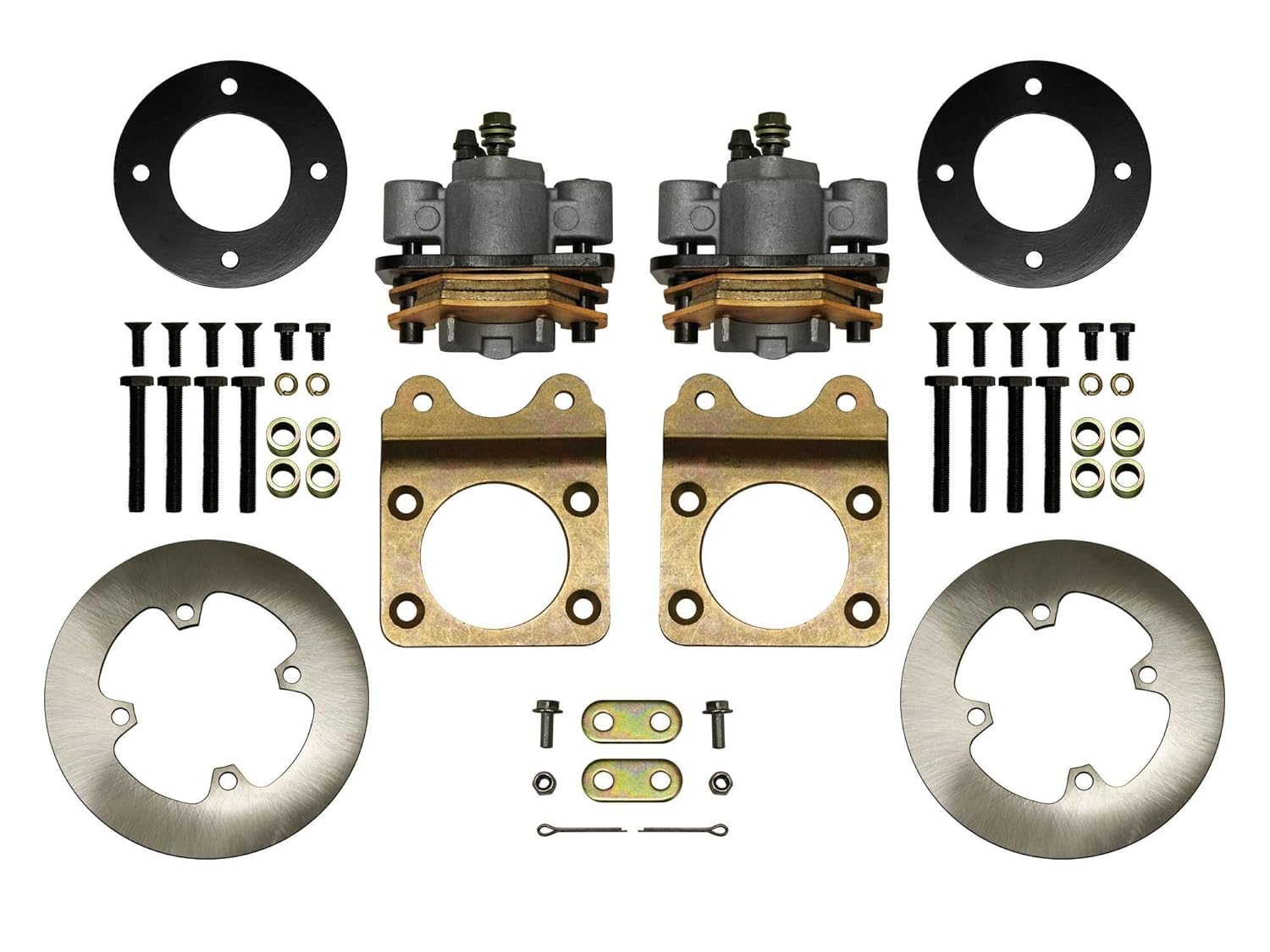 Amazon.com: SuperATV Front Disc Brake Conversion Kit for Honda Foreman  400/450 DBK-H-001 (All Years): Automotive