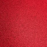 Italian Options Non-Shed Glitter Cardstock Red 250gsm A4 10 Sheets view 2