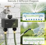 Diivoo WiFi Water Timer 2 Zones, RFID, Alexa & Google Compatible view 3