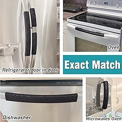 Refrigerator Door Handle Covers, Set of 6, Non-Slip