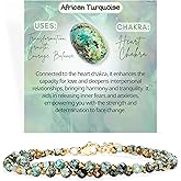 Farfume Beaded Bracelets for Women, Chakra Crystal 4mm Beads Gemstone Natural Stone Bead Spiritual Womens Jewelry Valentine's Day Gifts