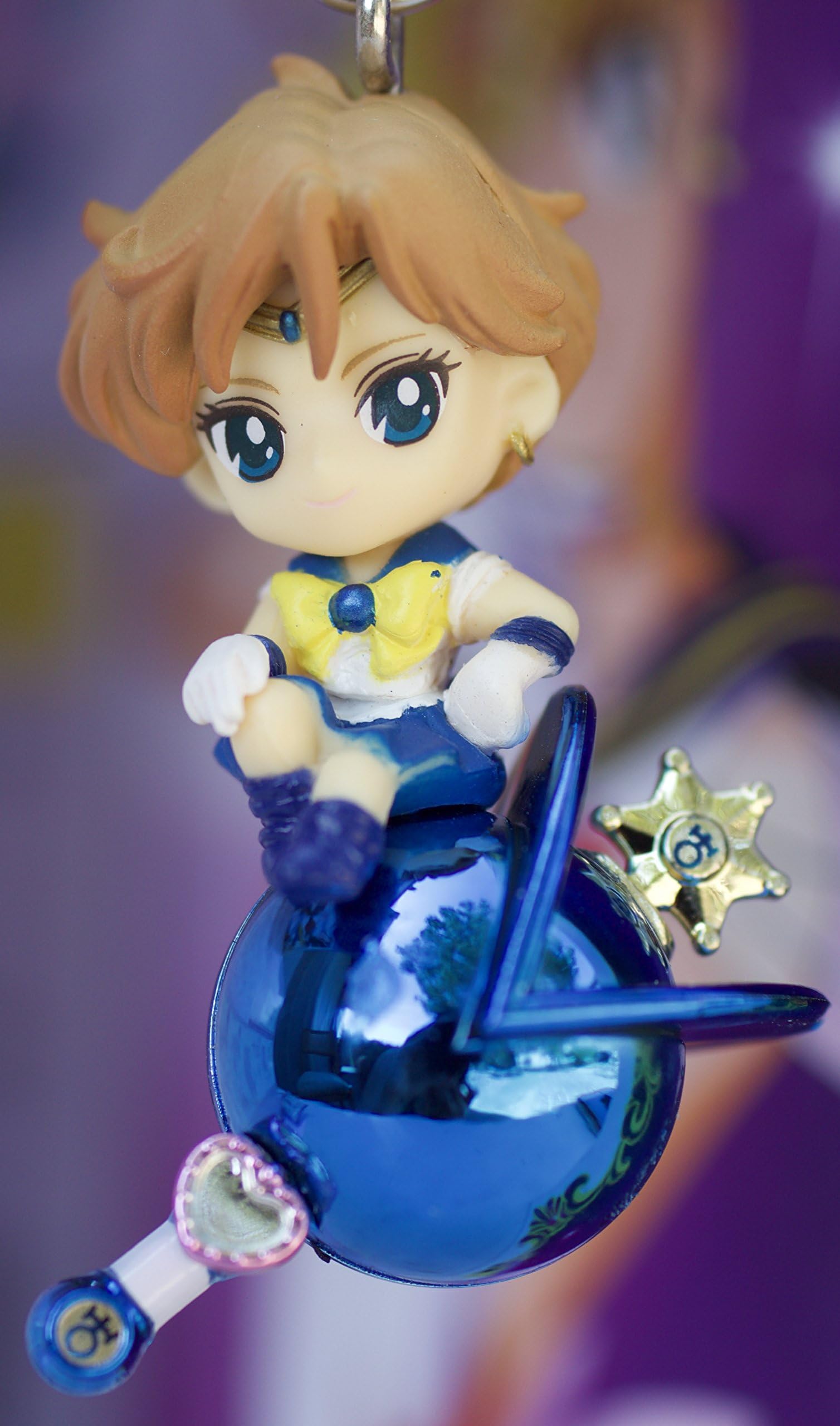 Bandai Shokugan Sailor Moon Twinkle Dolly (Volume 2) Sailor Uranus Deformed Mascot Charm