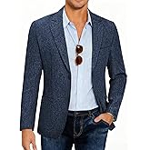 COOFANDY Mens Casual Blazer Slim Fit Sport Coat Lightweight Two Button Suit Jackets