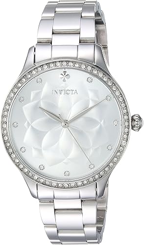 Invicta Women S Wildflower Quartz Watch With Stainless Steel Strap Silver 16 Model 24536 Invicta Amazon Ca Watches
