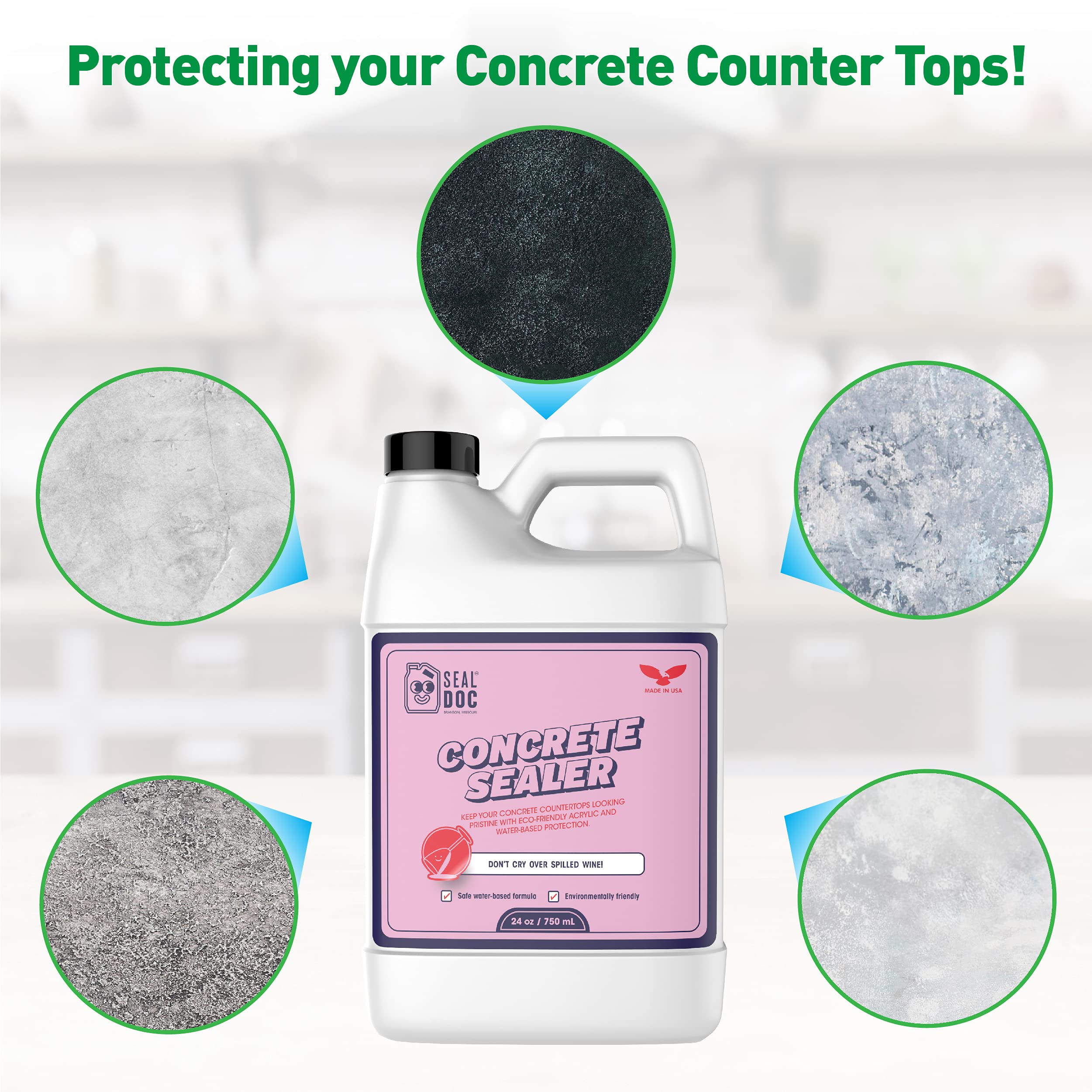 Mua Seal Doc Concrete Countertop Sealer 750ml (24 oz) Counter-top trên
