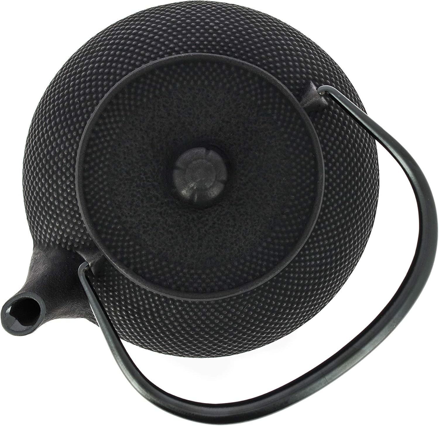 Iwachu Japanese Cast Iron Teapot with Filter and Traditional Design 900 ml Black - Image 4