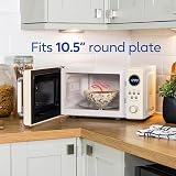 Russell Hobbs Retro 20L Cream Microwave 800W 8 Auto Cook Settings view 4
