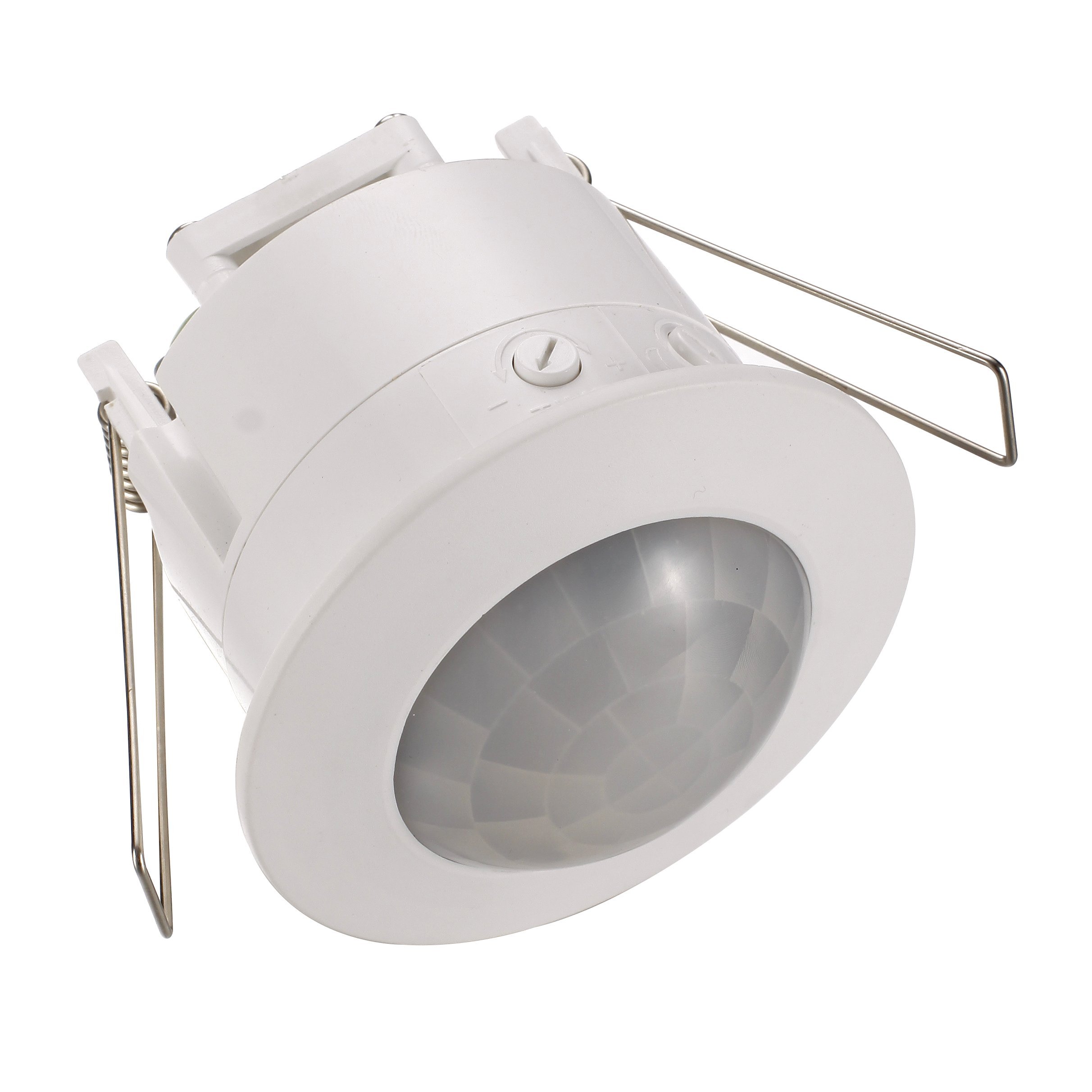 Knightsbridge 360° PIR Sensor-Recess Mounting, Polycarbonate White