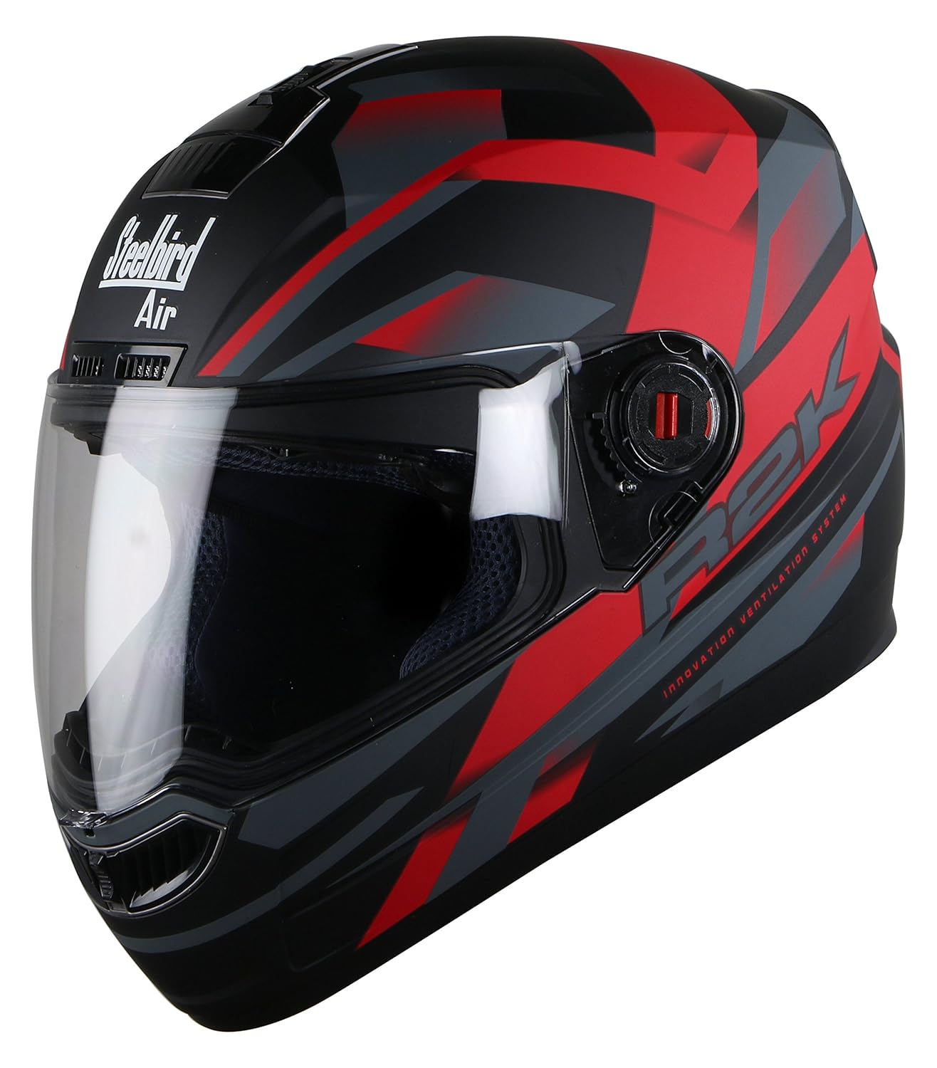 Steelbird SBA1 R2K Full Face Helmet with Smoke Visor Bavi Shop