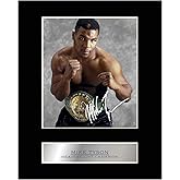 Mike Tyson Signed Mounted Photo Display Heavyweight Champion #03 Printed Autograph Gift Picture Print