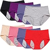 Leakproof Panties for Women Over 60, Leakproof Ladies Underwear, Leakproof Underwear for Women (8 Color,Large)