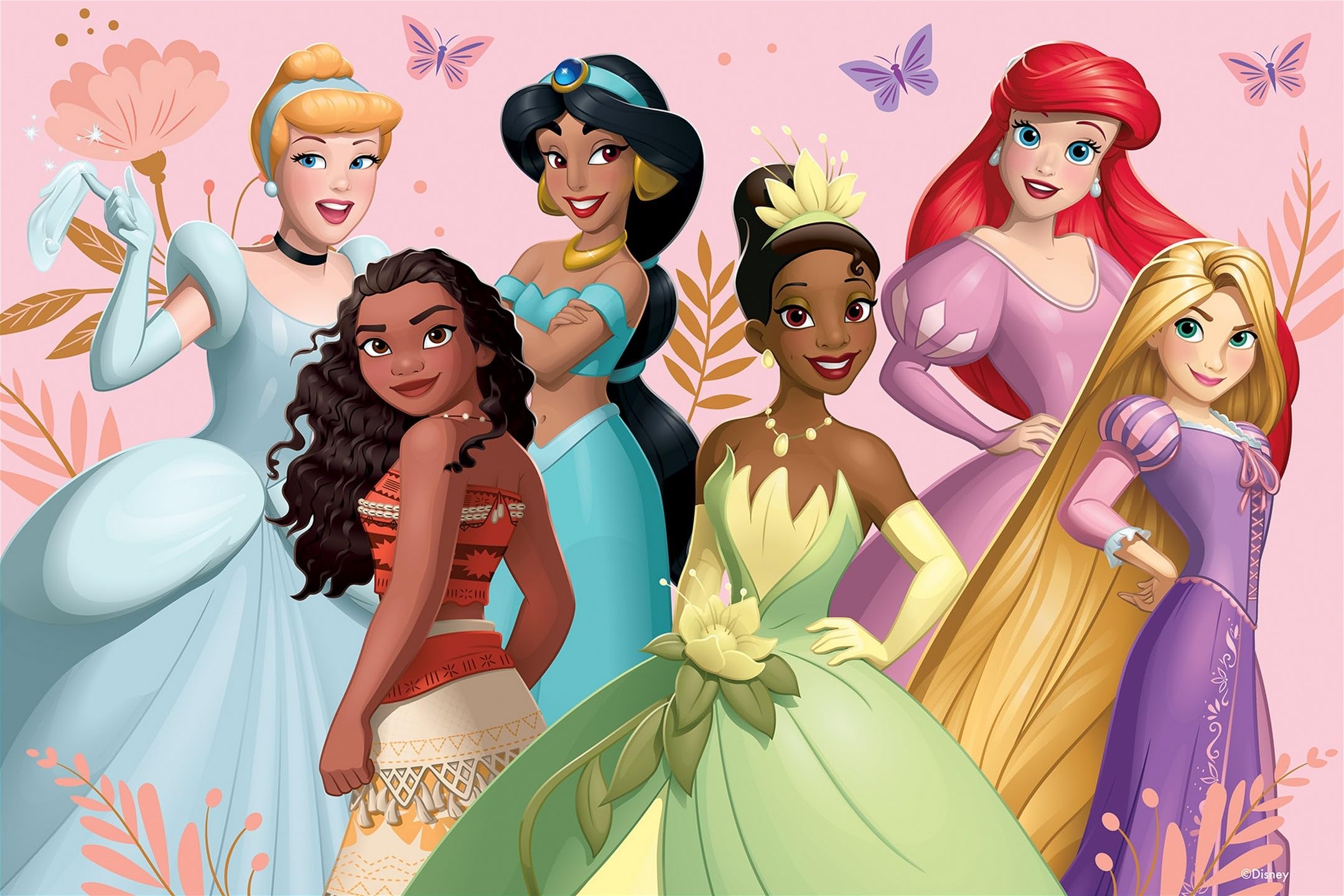 PRIME 3D | Disney Princess Double Sided Puzzle | 3D Lenticular Jigsaw Puzzle | 46cm x 31cm - 200 pcs | Games & Puzzles | Ages 6+ — image 1