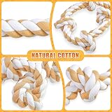 GaiusiKaisa Large Dog Rope Toy 6-Knots 110cm Aggressive Chewers Indestructible view 7