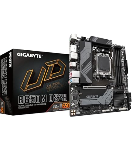 Amazon.com: GIGABYTE B650M K (AM5/ LGA 1718/ AMD/ B650/ Micro-ATX