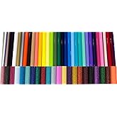 Siser EasyWeed Heat Transfer Iron On Vinyl 5 12"x15" Choose Any Combination of 5 Colors 12”x15” EasyWeed or 10”x12” Glitter