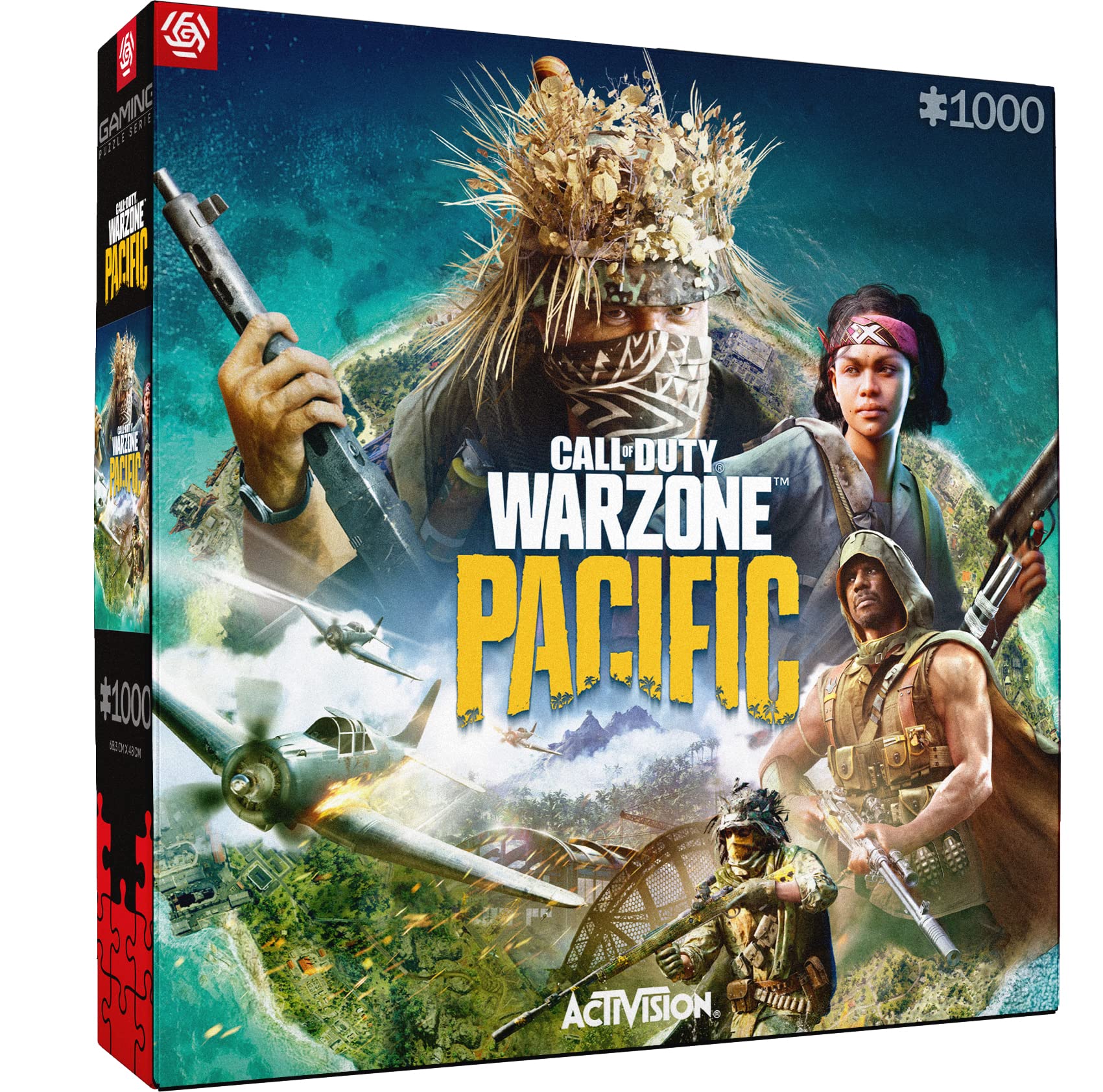 Good Loot Gaming Puzzle Call of Duty Warzone Pacific | Game Artwork for Adults and Teens | Puzzle Game | Inspired by a Computer Game for Gamers | 1000 pieces | 68 x 48 cm