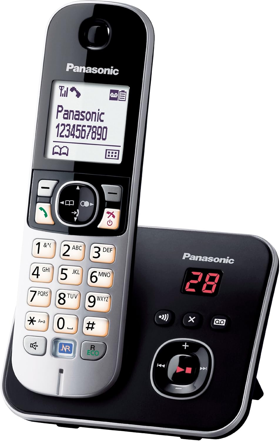 TELEPHONE FIXE PANASONIC TELEPHONE DECT Noir Amazon.co.uk Electronics