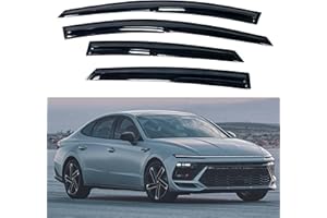 IMMORTAL GROUP IG Rain Guards for Hyundai Sonata 2020-2024, Window Deflectors, Vent Window Visors, 4 Pieces Mugen Style, 2020 2021 2022 2023 2024