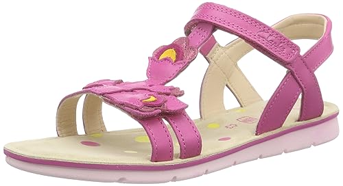 clarks pink sandals