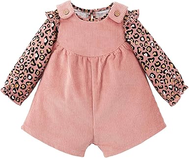 leopard overall baby
