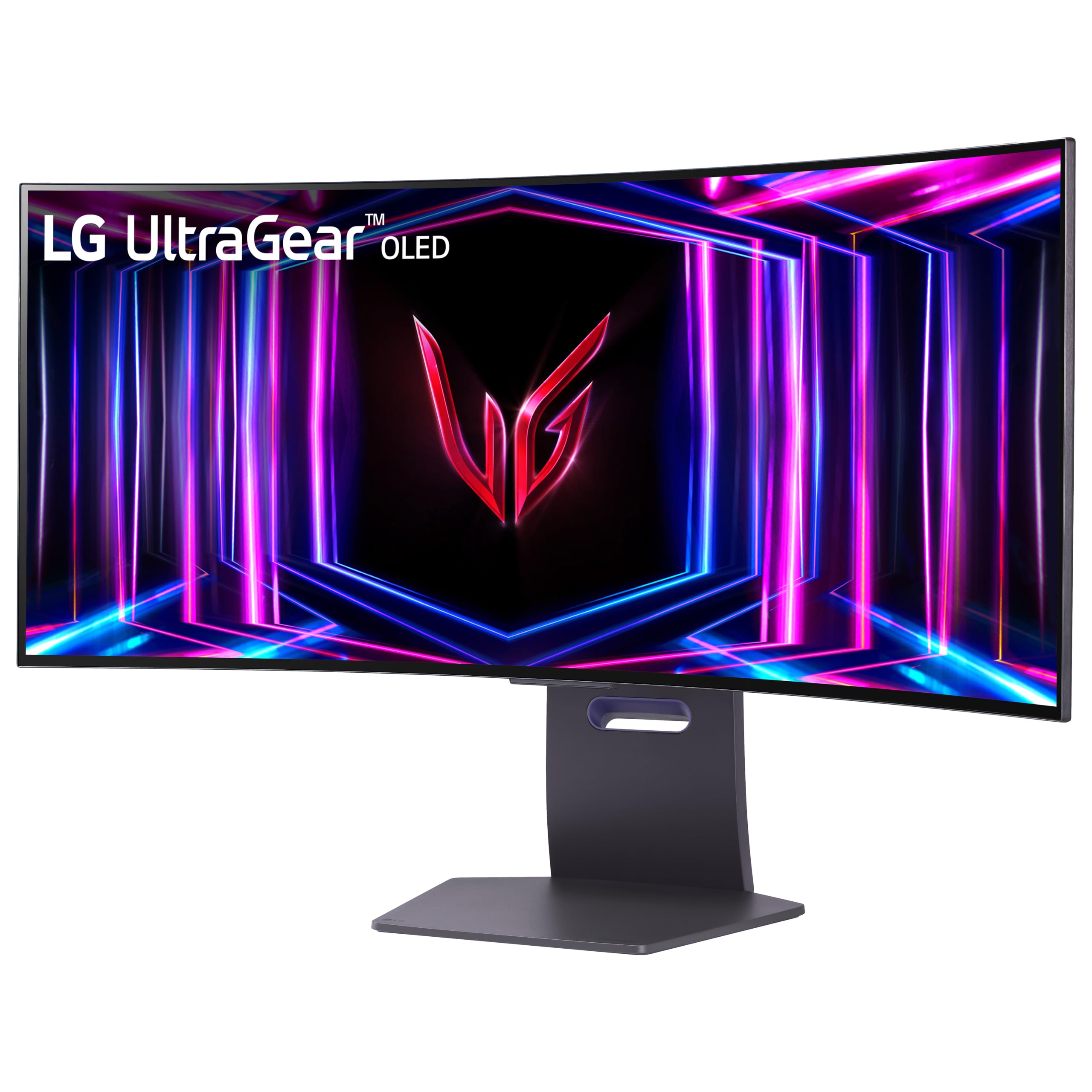 LG 34GS95QE 34-inch Ultragear OLED Curved Gaming Monitor WQHD 1440p 800R 240Hz 0.03ms AMD FreeSync Premium Pro NVIDIA G-Sync HDMI 2.1 DisplayPort Tilt/Height/Swivel Stand Black