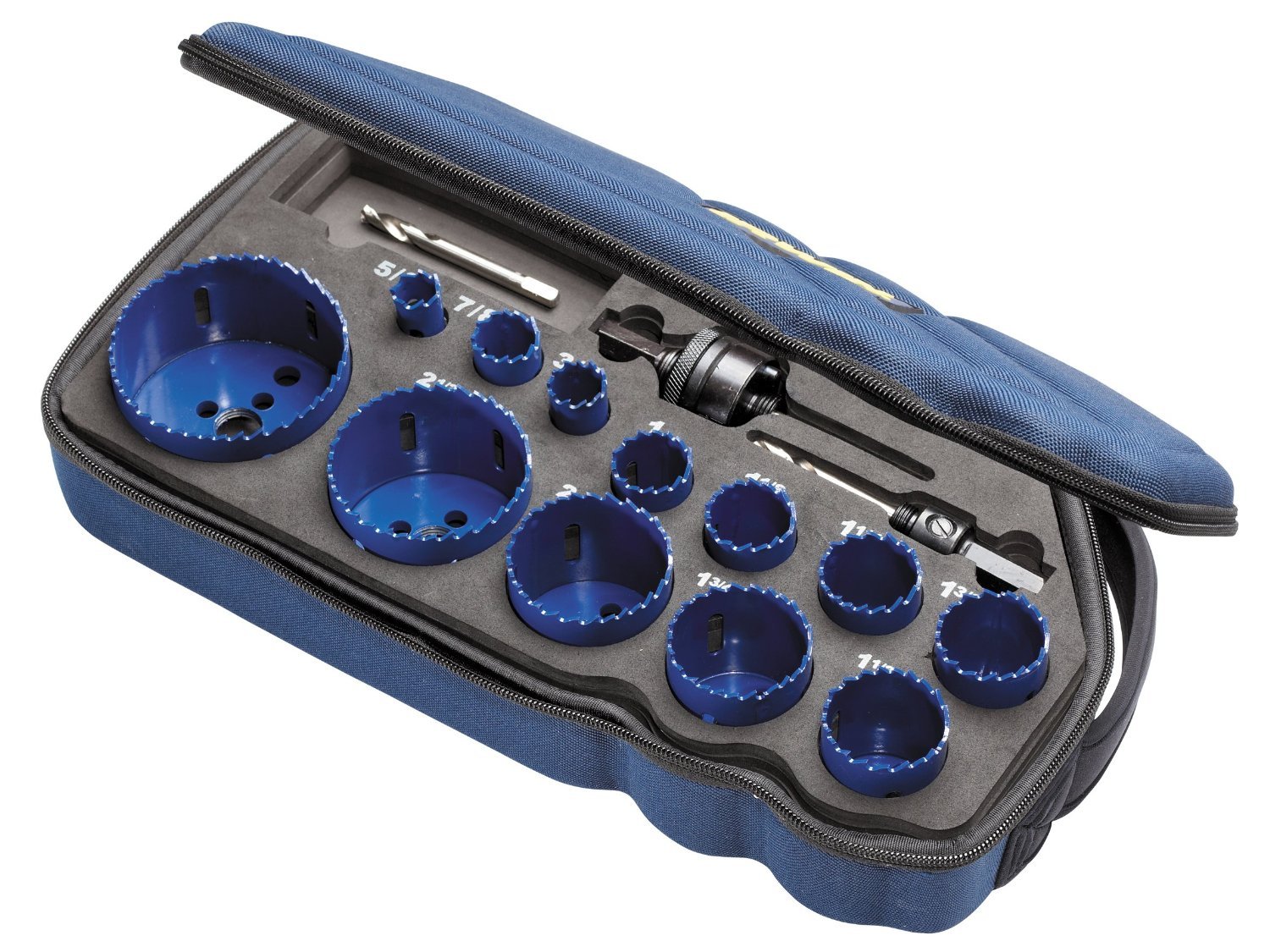 Irwin 10506444 1200G Bi-Metal Hole Saw Kit