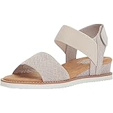 Skechers Women's Desert Kiss-Stretch Quarter Strap Sandal Flat | Casual Sandals