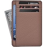 Leather Wallets for Women RFID Blocking Slim Small Designer Card Holder Wallet