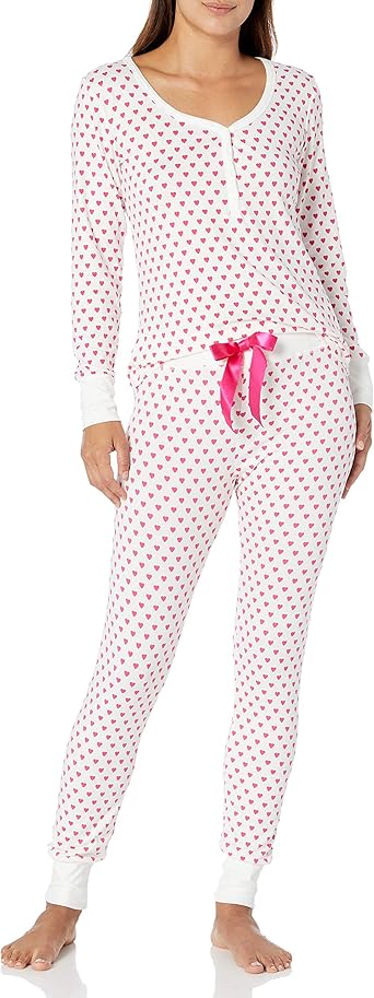 Jordann Jammies Pink Heart Pajama Set 
