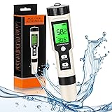 Hydrogen Water Tester 4 in 1 PH,H2,ORP&Temp,pH