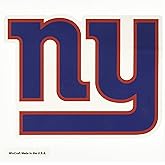 Wincraft NFL New York Giants Die-Cut Color Decal, 8"x8", Team Color
