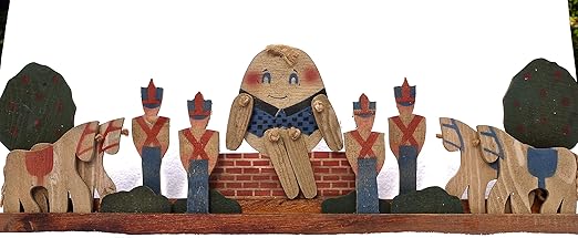 wooden humpty dumpty