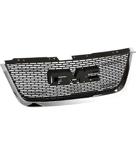 thumbnail image 2 of KARPAL Gloss Black Mesh Grille For GMC Acadia 2020-2023 - Front Bumper Radiator Grill Direct Replacement 2 of 5