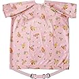 BIBaDO - Short Sleeve Baby Bibs - Babies & Toddlers 6-36 Months - Coverall Baby Led Weaning Bib - Easy Wipe, Soft, Waterproof