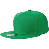 Gelante Snapback Hats for Men - Flat Bill Brim Baseball Cap Hat - Plain Blank Adjustable